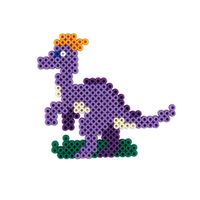 HAMA - Boite "Le monde des dinosaures" - 2000 perles à repasser taille MIDI et 1 plaque - Loisirs créatifs - Dès 5 ans
