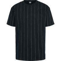 Urban Classics T-Shirt Pinstripe Oversize T-Shirt Manches courtes noir/blanc
