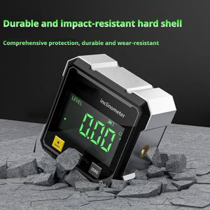 Inclinomètre Numérique LCD Avec Aimer Magnétique - Détecteur D'Angle 4x90° - Neuf Sans Piles
