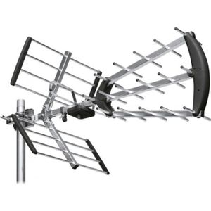 König ANT-UHF51L-KN Antenne UHF avec Filtre 27 éléments USB Noir 