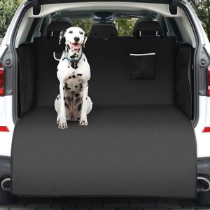 Vivaglory Tapis de Coffre pour Chien Universelle et Convertible en Oxford 600D Grand Gris 