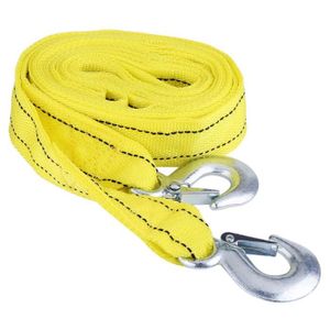 DiversityWrap 10T Tow Strap Heavy Duty Tow Rope Towing Pull Strap Recovery Winch 4x4 Offroad Yellow 5m 16.4ft 