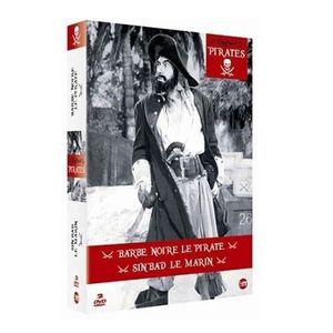 DVD FILM Coffret 2 DVD Pirates : Barbe noire le pirate - Sinbad le marin