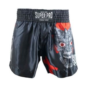 SHORT DE BOXE Short de boxe Thaï Super Pro Skull