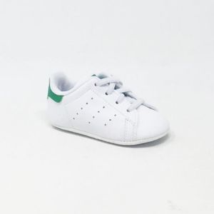 adidas stan smith enfant vegan blanc-vert fx7532