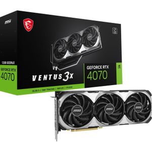 CARTE GRAPHIQUE INTERNE MSI - Carte Graphique - GeForce RTX 4070 VENTUS 3X