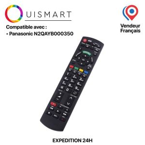 TÉLÉCOMMANDE TV Ouismart® Télécommande multifonction pour Panasoni