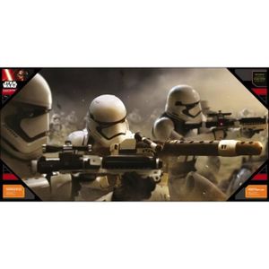 AFFICHE - POSTER WTT STAR WARS EP7 Affiche Stormtrooper Battle Verr