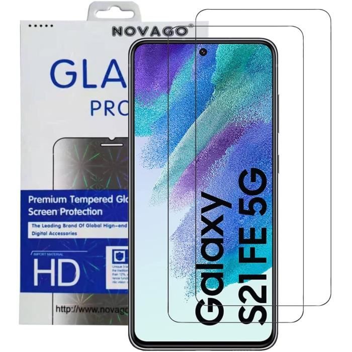 BlueBuilt Samsung Galaxy S21 FE Protège-écran Verre - Coolblue - avant  23:59, demain chez vous