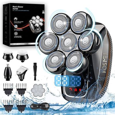 Rasoir électrique pour femme, 4 en 1, rasoir intime indolore, chargement USB Étiquette - Electroménager