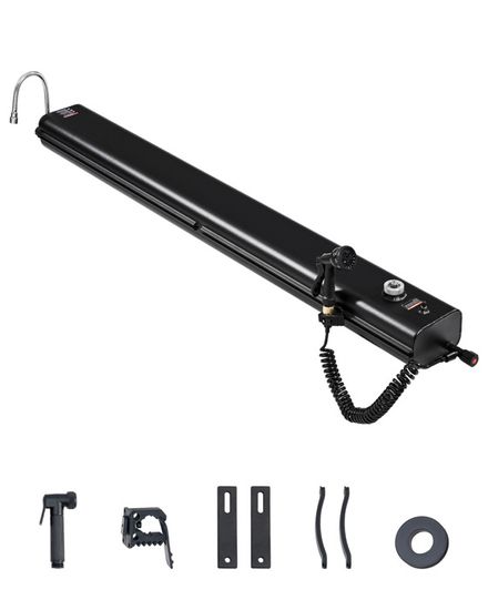 Douche Solaire Portable Douche Solaire Camping 30L - Réservoir Pression Pour Véhicules Tout-terrain Douche Solaire 30l Pression Barres Toit 4x4