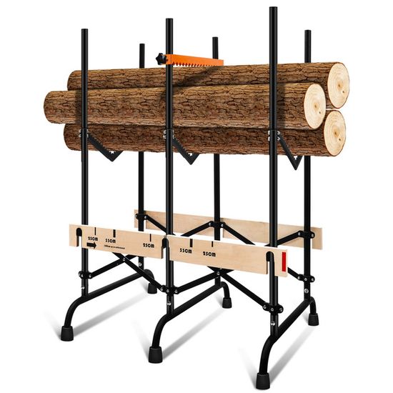 Cecaylie Chevalet De Sciage Pliable - Capacité De Charge De 150 Kg - En