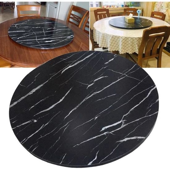Grand Plateau Tournant Lazy Susan,Plat Rotatif Rond En Bois,360 ...