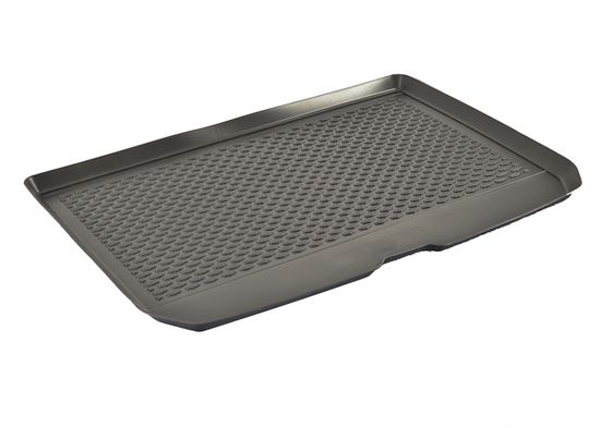 Tapis De Coffre Tesla Model Y 2020+ - Noir - TPE Antidérapant - Bord Haut - Protection Intégrale