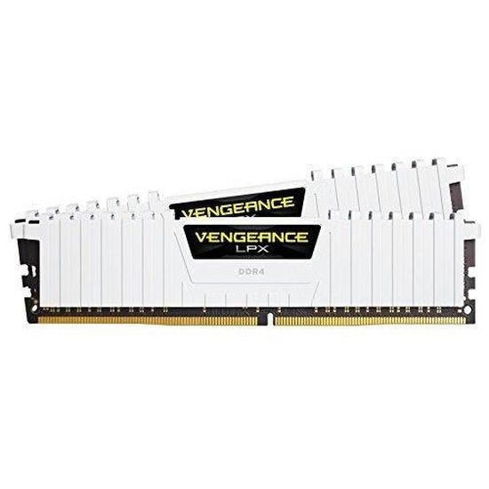 Corsair Vengeance LPX 16Go 2x8Go DDR4 2666MHz C16 XMP 2.0 Kit de Memoire Haute Performance Blanc Cdiscount Informatique
