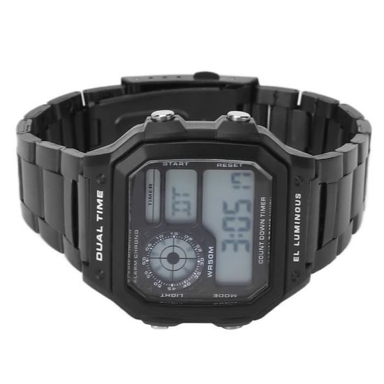 Chronographe Numérique Riddell JS-316 - Alarme & Stopwatch - Neuf Sous Blister