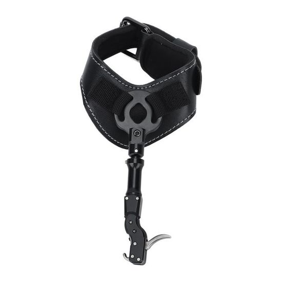 Accessoire Chasse à L'arc Déclencheur D'arc Compound - Aide à La Libération Réglable Avec Sangle En Cuir Sangle Poignet Cuir Arc Accessoire Chasse à L'arc Déclencheur D'arc Compound - Aide à La Libération Réglable Avec Sangle En Cuir Sangle Poignet Cuir Arc