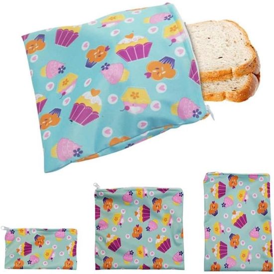 Sac Isotherme Réutilisable Pour Sandwich - Écologique, Pratique Et Facile à Nettoyer
