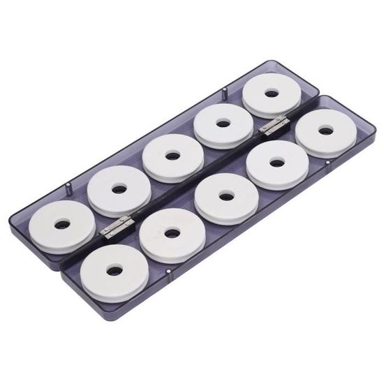 Lot De 10 Bobines De Mousse De Pêche Leapiture - Planches D'enroulement Légères, Couleurs Mélangées - 10