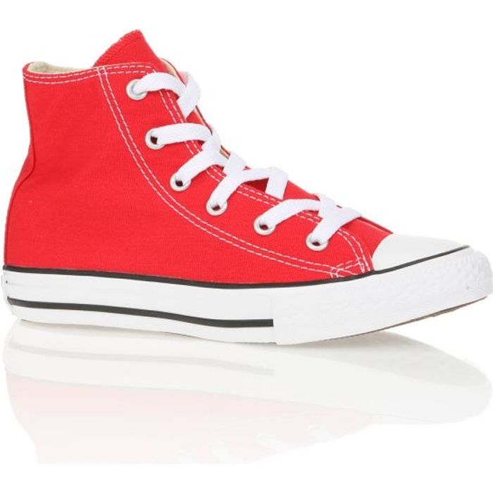 Chaussures montantes - Rouge - Homme - Cuir - Lacets - Plat Rouge -  Cdiscount Chaussures