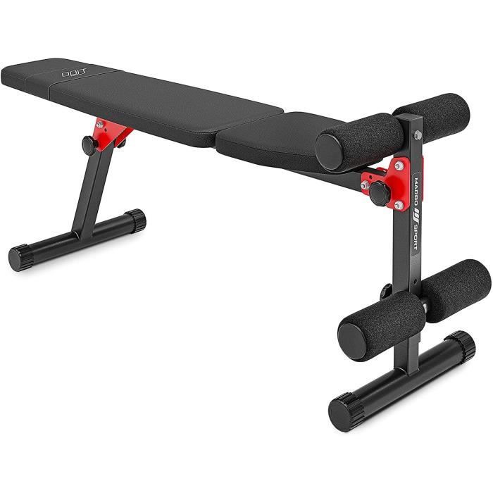 Marbo Sport Banc d'entraînement Pliable MH-L104 2.0 | Made in UE