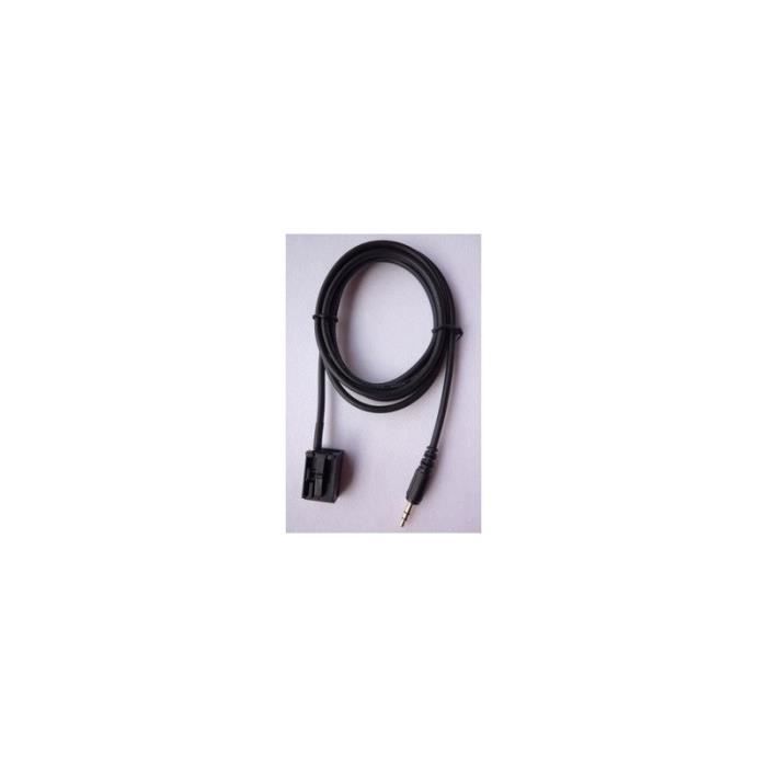 Cable auxiliaire adaptateur mp3 iphone autoradio BMW Serie X5 E53 SA 650 Sa 661
