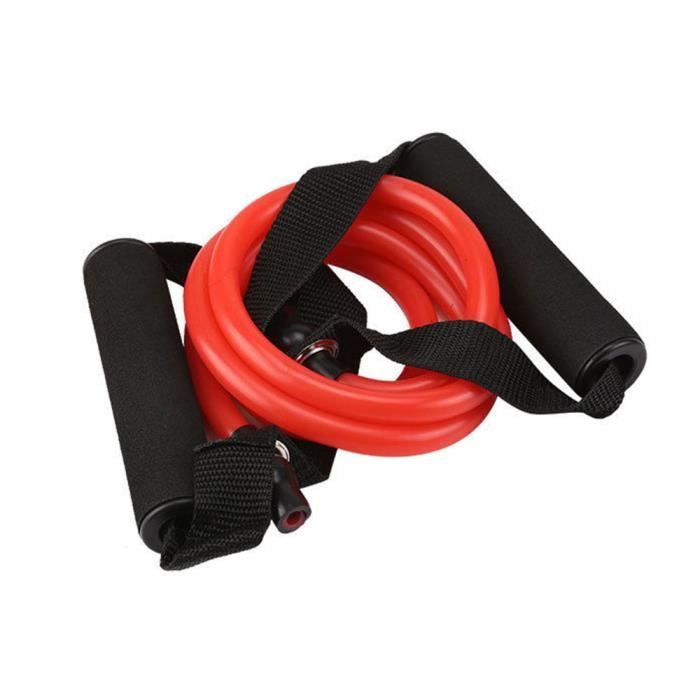 Extenseur de poitrine Bande de tension Fitness Pull Rope Pratique Portable TPE 5 Extracteur amovible de couleur