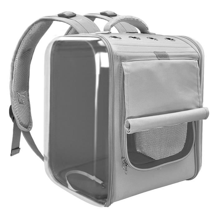 Sac de transport,Sac à dos de transporteur de chat pour animaux de compagnie sac à bandoulière extérieur de - Type Gray-35x30x40cm