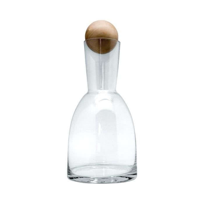 Carafe bouchon boule bois Vin Bouquet