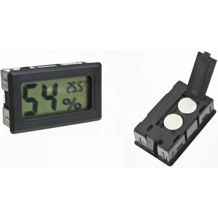 Thermometre Hygrometre - DIGITAL LCD - Cave à vin