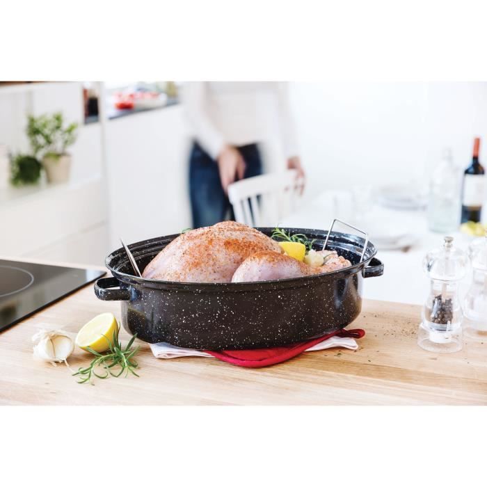 BEKA Cocotte Roasty Cook - Ø 34 cm - Noir