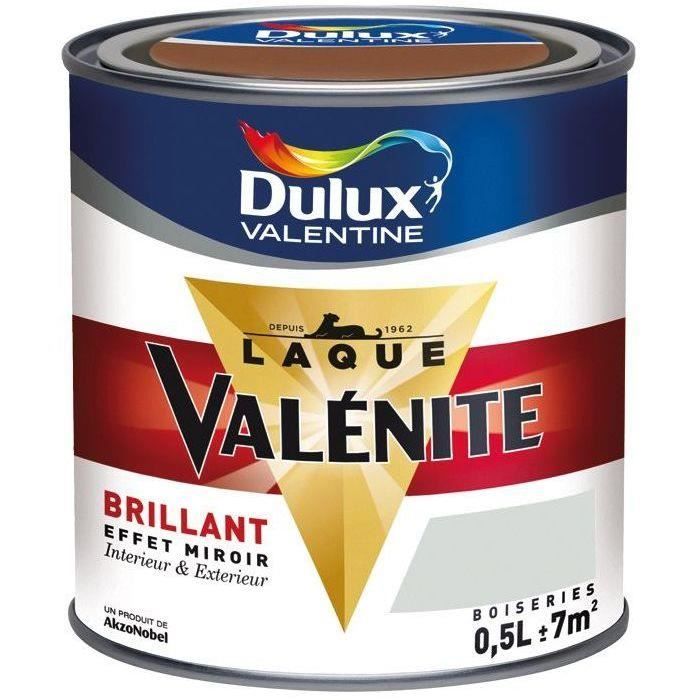 Laque valenite brillant 0.5L gris perle