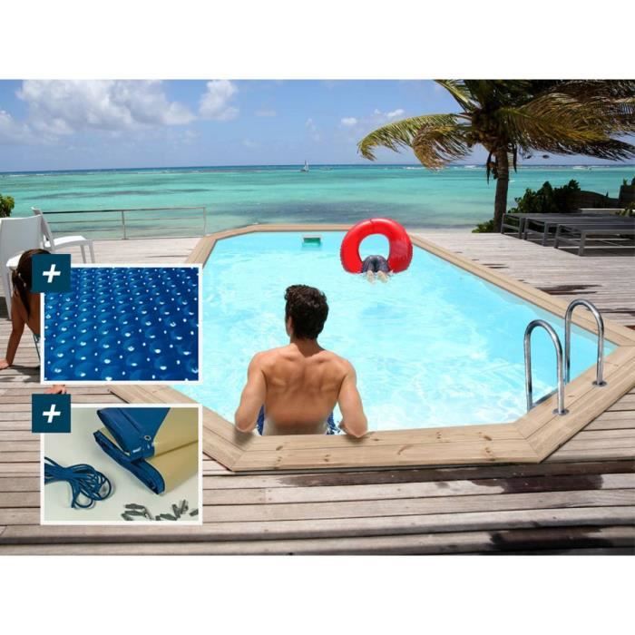 Piscine bois " Cordoue " - 3.48 x 2.15 x