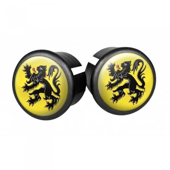 Velox volant couvre Flandre 20 mm jaune/noir