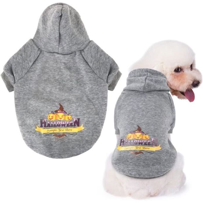 Meilleurs prix pour hoodie chien manteau danimal de compagniemanteau de chien chaud vêtements dhiver animal de compagnie sweats à capuche de chi[266]