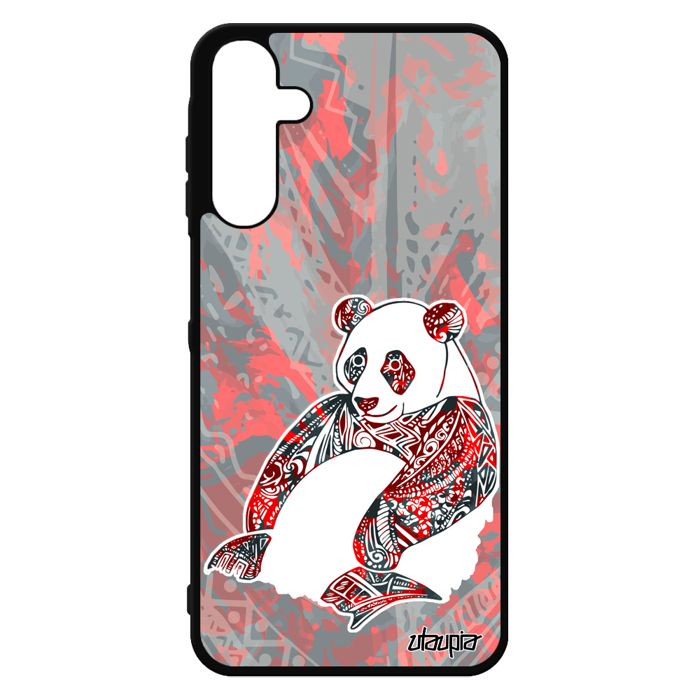 Coque pour A15 4G 5G silicone panda ours plume tribal case cadeau de ...