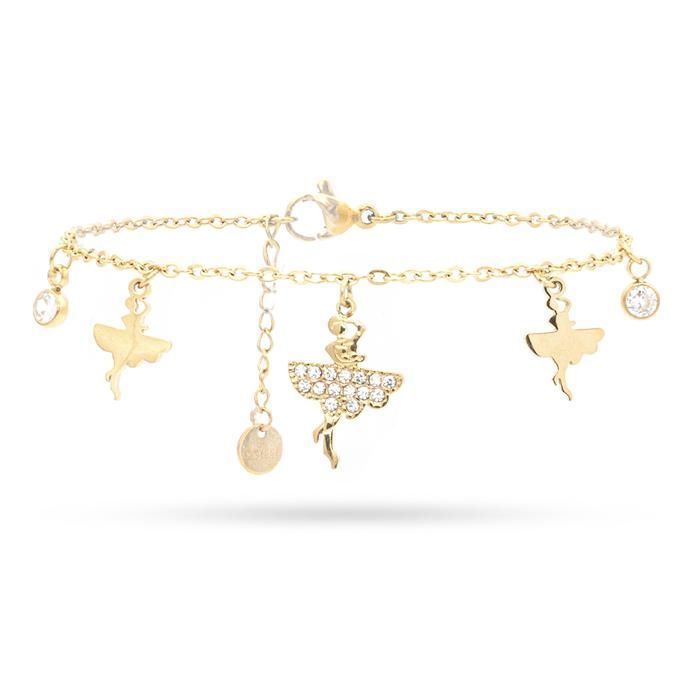 Bracelet femme FREDDY FJ-20013 Ballerine doré Bracelet femme FREDDY FJ-20013 Ballerine doré