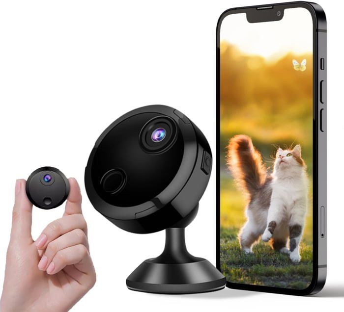 Petite Camera Espion Sans Fil De Sécurité Sans Fil Cachée, Avec Vision