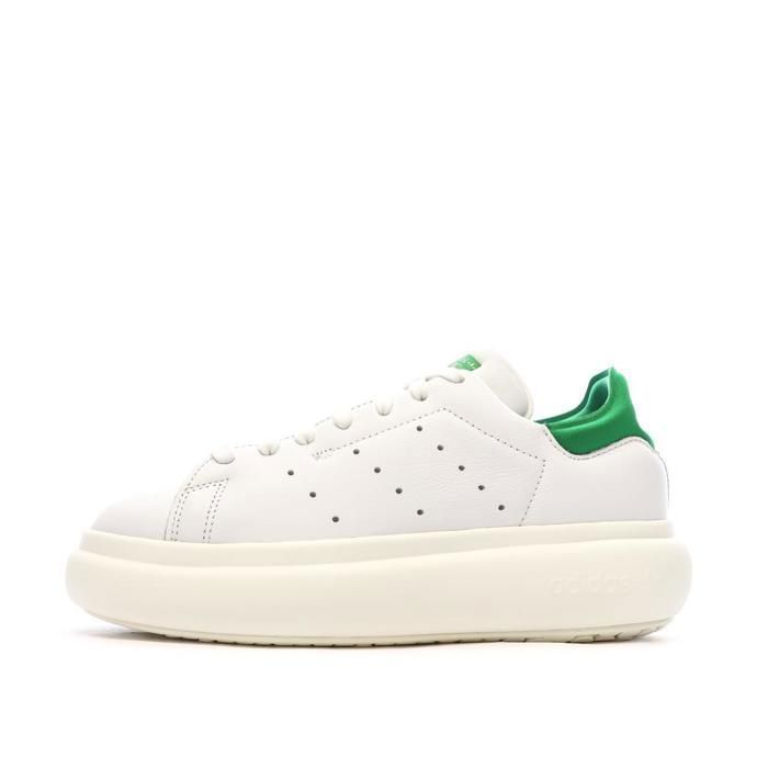 Adidas Baskets Blanche/Verte Femme Adidas Stan Smith