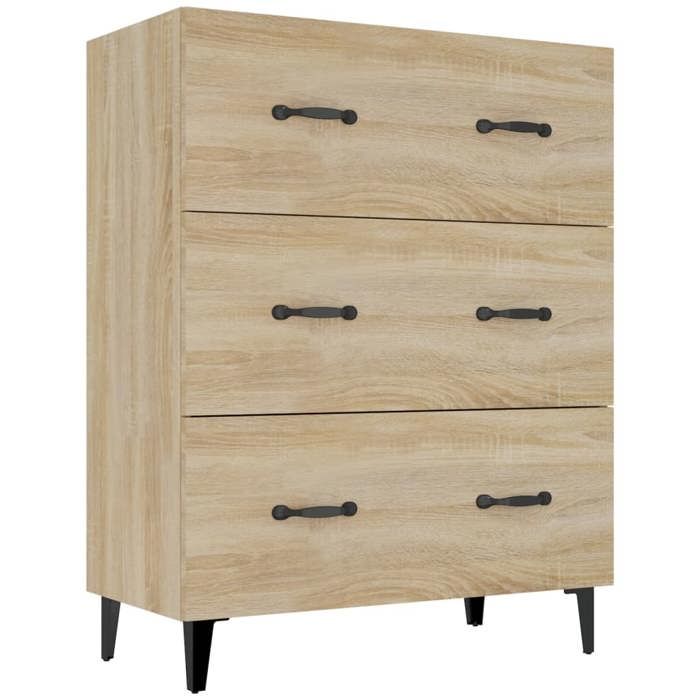 “SALE 2025”Buffet bas salon - Classique - Commode Buffet - Chêne sonoma - 69 5x34x90 cm - Bois dingénierie chill399128