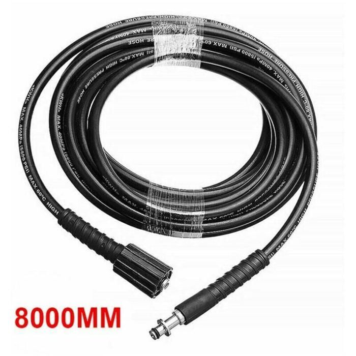 Tuyau de pulvérisation de nettoyage sous pression de 8 m compatible avec modèles Karcher K2 K3 K4 K5 YYV