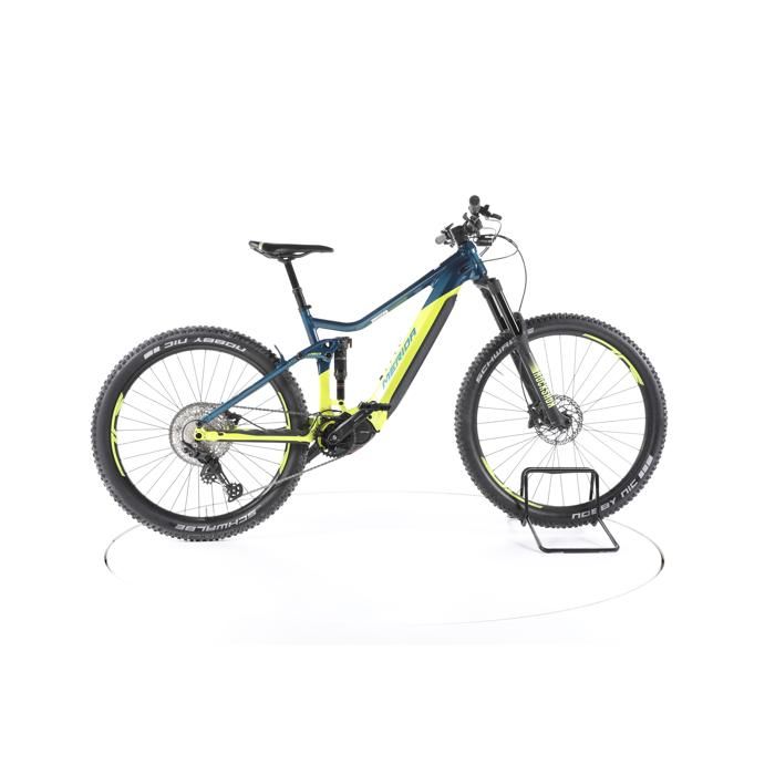 Vélo électrique - Merida eONE-Sixty 575 EP1 - bleu - VTT électrique tout suspendu - Shimano 630 Wh Reconditionné - Merida