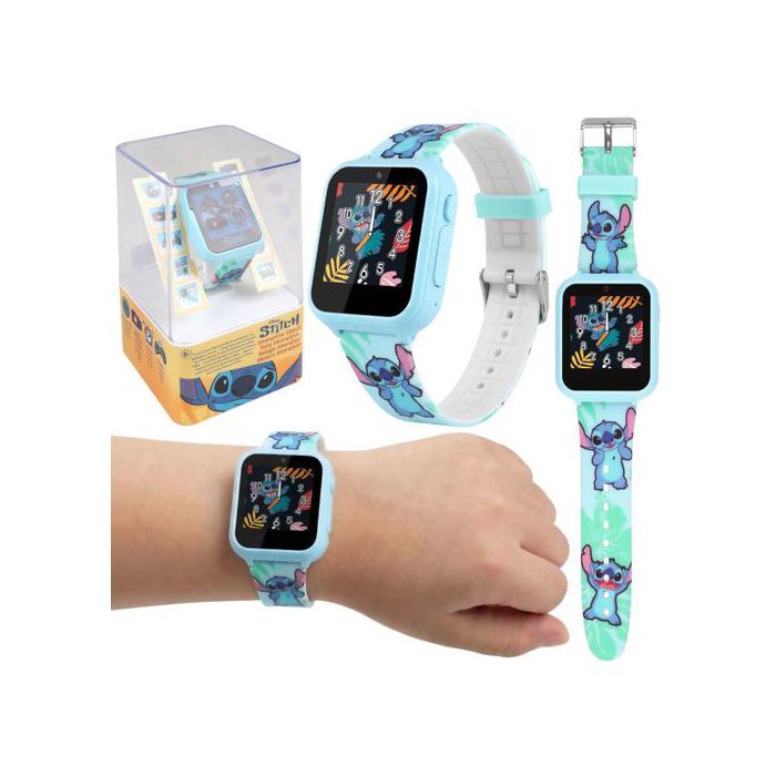 DISNEY Stitch Montre multifonctionnelle pour enfants smartwatch pour fille montre interactive nombreuses fonctionnalités