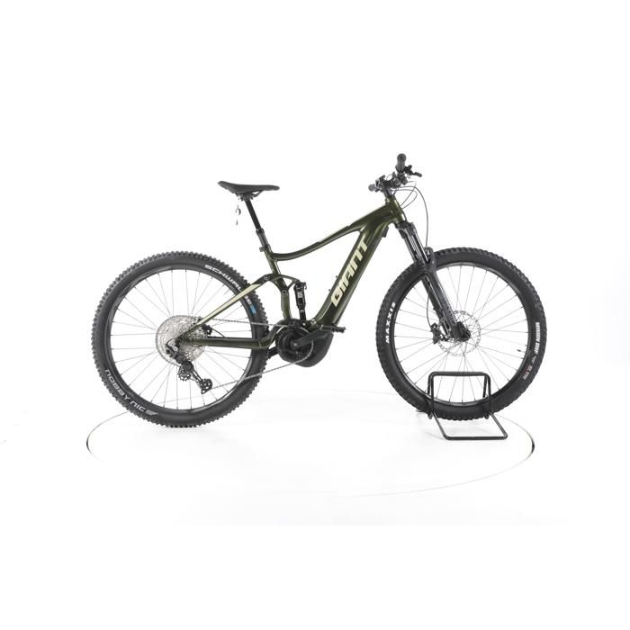 Vélo électrique - Giant Stance E+ Pro 1 - vert - VTT électrique tout suspendu - Giant 621 Wh Reconditionné Reconditionné - Giant reconditionné disponible sur Cdiscount Seconde Vie
