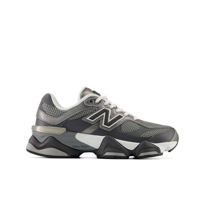 Basket - New Balance - 9060 G90603BN - Enfant - Gris/Blanc/Noir - Semelle ABZORB & SBS