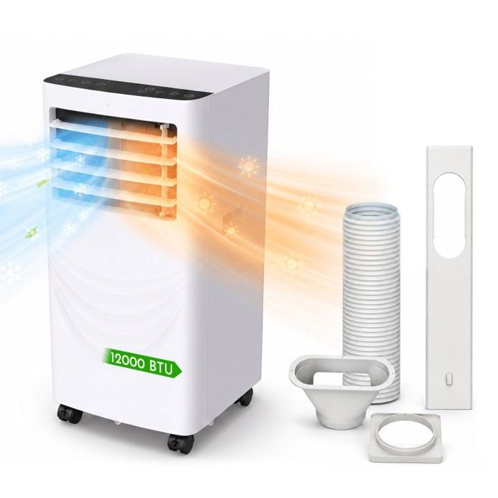 Climatiseur Portable Réversible 12000 Btu - Wi-fi - Froid Et Chaud