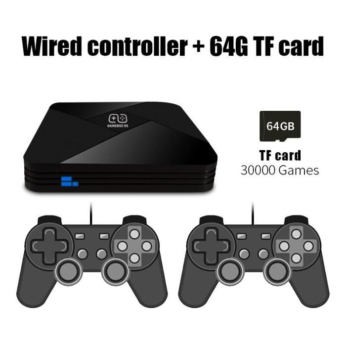64g Cable Console De Jeux Video Wifi 4k Hd G5 S905l Avec Emulateur 21 Jeux Inclus Pour Ps1 N64 Dc 400 Cdiscount Jeux Video