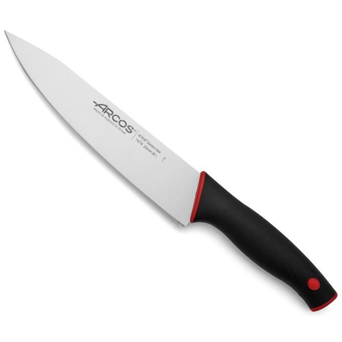 Gourmetop Ensemble de couteaux de cuisine avec bande magnétique sans