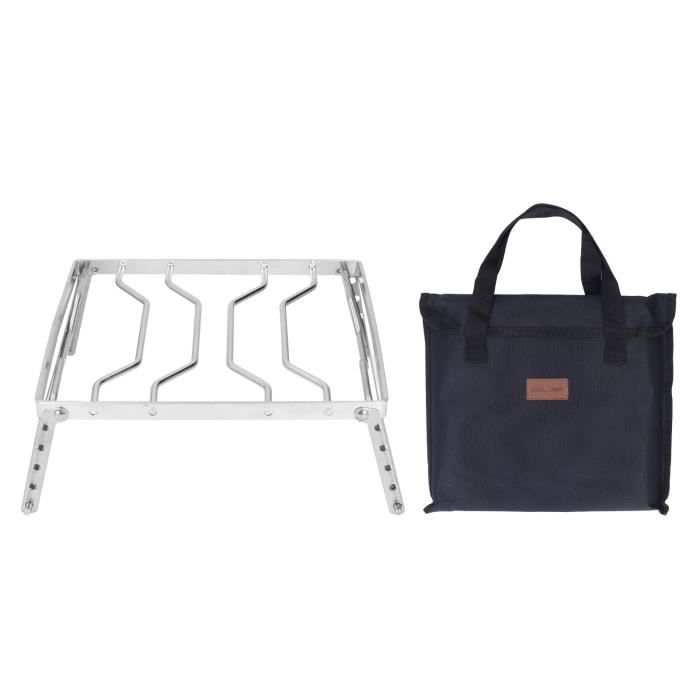 Atyhao Grill Rack, Barbecue Rack Portable Foldable for Outdoor jardin