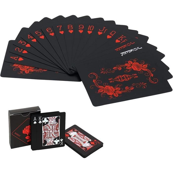 Cartes à Jouer en Plastique 2PCS Jeu Carte Etanche Jeux de Carte Poker  Plastique Jeu de Carte Magie pour la Fête et Le Jeu, d'[11] - Cdiscount  Jeux - Jouets
